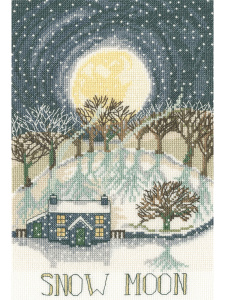 Набор для вышивания "Snow Moon". Арт XDD4
