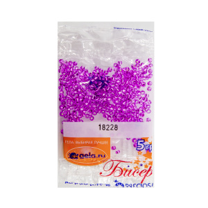 Бисер №10, 5 г., цвет 18228. Арт G 18228
