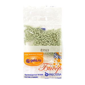 Бисер №10, 5 г., цвет 03163. Арт G 03163