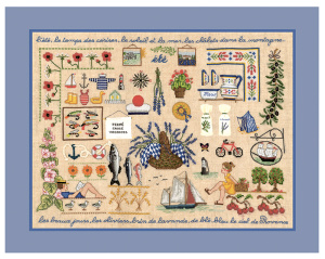 Набор для вышивания:"ETE" (Лето). Арт 1136