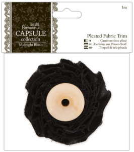 Тесьма в складку декоративная Midnight Blush. Арт PMA358383