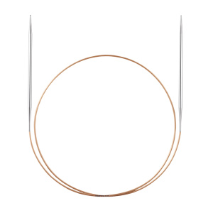 Спицы, круговые, экстратонкие, addiClassic №.75, 60 см. Арт 114-7/1.75-60