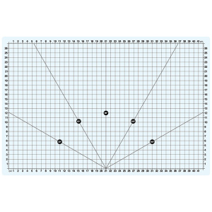 Мат для раскройного ножа прозрачный, формат A3. Арт N4390.A3