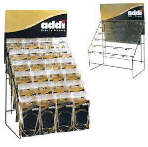 Стенд для спиц addi, 52 х 66 х 30 см, 24 еврокрючка. Арт 792-6                   