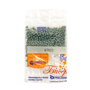 Бисер №10, 5 г., цвет 63025. Арт G 63025