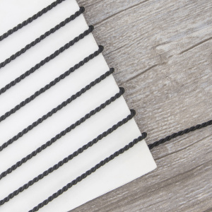 Шнур витой PEGA, черный, 2,8 мм. Арт 845213628A7001