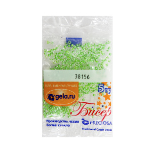 Бисер №10, 5 г., цвет 38156. Арт G 38156