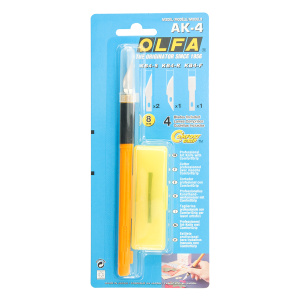 Нож профессиональный с 3 лезвиями (КВ4-S,KB4-F,KB4-R). Арт AK-4                    