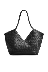 Шоппер плетеный "Dosy" Black. Арт QB-4511R1/Black