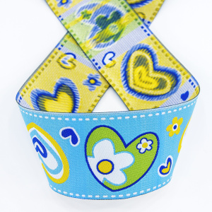 Лента жаккард SAFISA, 50 мм, 15 м, цвет 02. Арт 9127-50мм-02            