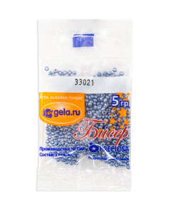 Бисер №10, 5 г., цвет 33021. Арт G 33021