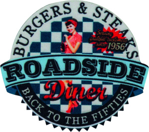 Термоаппликация "Девушка в стиле пин-ап". Арт 39329