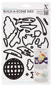 Набор ножей для вырубки "Вокруг света" Build A Scene Dies. Арт XCU503073