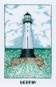 Набор для вышивания:"PHARE “HERPIN”  (Маяк Herpin). Арт 1980