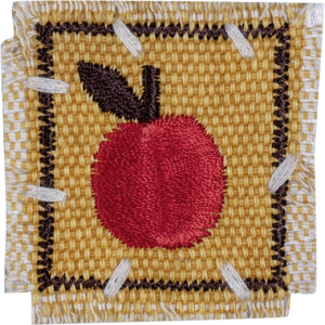 Термоаппликация "Яблоко". Арт 42956