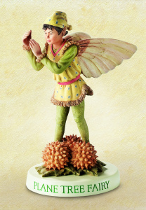 Фигурка декоративная, цветочный эльф "Каштан". Арт 217233