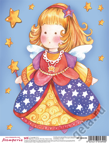 Бумага для 3D Декупажа. Арт DF3D003B                