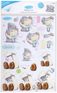 Набор бумаги с высечкой  "Нарядился" ME TO YOU. Арт MTY169012               