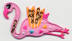 Термоаппликация HKM "Фламинго". Арт 32349/1SB