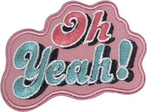 Термоаппликация "О, да! ". Арт 38964