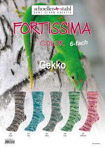 Пряжа Fortissima 6-fach Gekko, 75% шерсть, 25% полиамид, 410 м, 150 г. Арт 93056-99