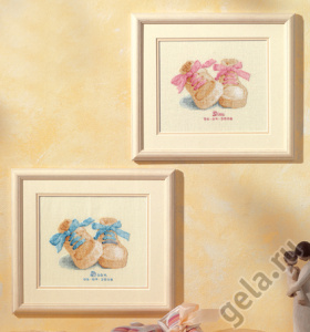 Набор для вышивания "Первые башмачки". Арт PN-0011694              