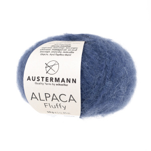 Пряжа Alpaca Fluffy, 70% шерсть, 30% альпака, 85 м, 50 г. Арт 98321-0004