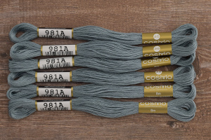 Мулине COSMO однотонный цвет  981       . Арт 25-6/981       