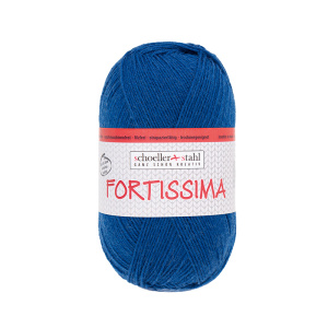 Пряжа Fortissima Socka 4-fach Uni, 75% шерсть, 25% полиамид, 420 м, 100 г. Арт 90038-2099