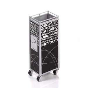 Держатель для ручек TROIKA "Аэросервис". Арт PHO07/BK