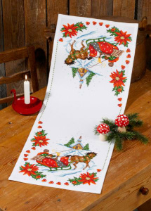 Набор для вышивания дорожки "Церковь". Арт 68-7277