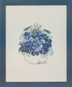 Набор для вышивания "Фиалки". Арт 76448