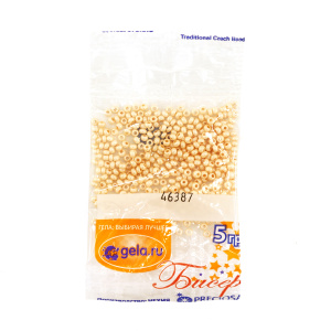 Бисер №10, 5 г., цвет 46387. Арт G 46387