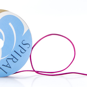 Шнур атласный мини-рулон, 1,5 мм, 4,5 м, цвет 30, бордо. Арт P00470-1,5мм-30         