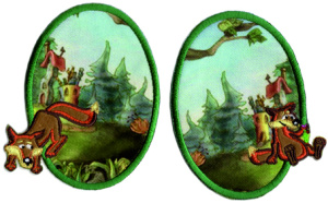 Термоаппликации HKM "Лисицы 1". Арт 32803SET/S