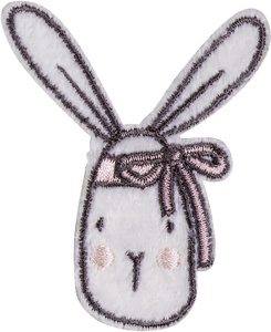 Термоаппликация "Кролик с бантом". Арт 42558