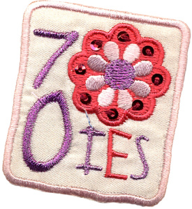 Термоаппликация HKM "Цветы". Арт 32888/1SB