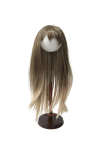 Парик с челкой "Элит", обхват 25-27 см, длина 30 см, двухцветный. Арт 26313