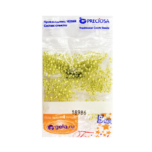 Бисер №10, 5 г., цвет 18986. Арт G 18986