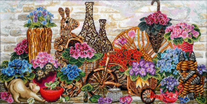 Набор для вышивания "Фиалки". Арт 11.002.12