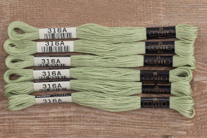 Мулине COSMO однотонный цвет  316       . Арт 25-6/316       