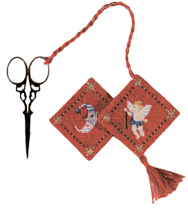 Набор для вышивания аксессура для ножниц "ANGE CANEVAS" (Ангел). Арт 3344