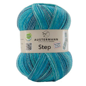Пряжа Step, 75% шерсть, 25% полиамид, 420 м, 100 г. Арт 97689-0359