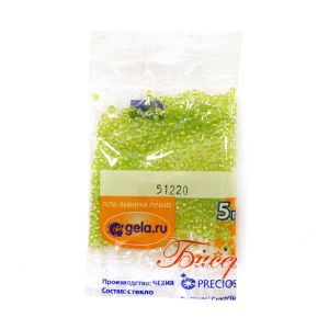 Бисер №10, 5 г., цвет 51220. Арт G 51220