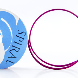 Шнур атласный мини-рулон, 2 мм, 4,5 м, цвет 30, бордо. Арт P00462-2мм-30           