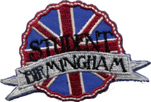 Термоаппликация HKM "Студент Бурмингема". Арт 31309/1SB