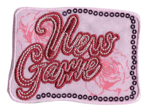 Термоаппликация HKM "New Game Fleck rosa". Арт 33363/1SB