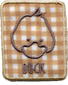 Термоаппликация HKM "Уточка". Арт 31258/1SB