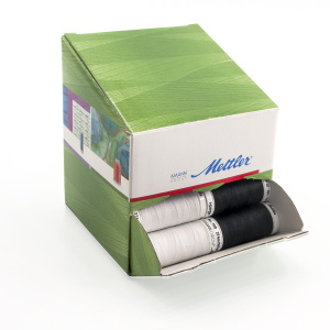 Нити Seralon №100,  намотка 274 м, 30 катушек, в прикассовом стенде. Арт DIS6682SW-KIT             