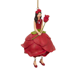 Фигурка декоративная, Blumenmädchen "Роза". Арт 850018-500